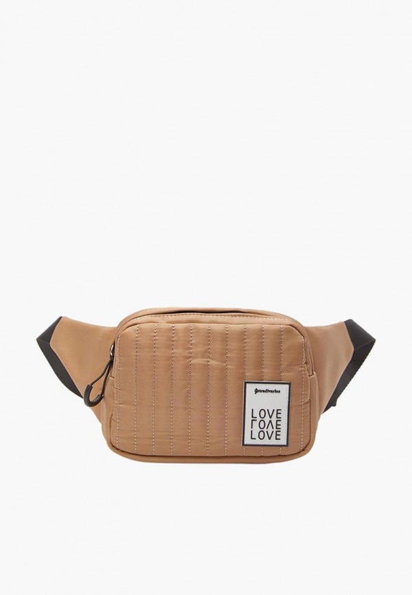 

Сумка поясная Stradivarius, Бежевый