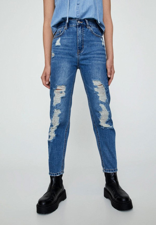 

Джинсы Pull&Bear, Синий, Join Life