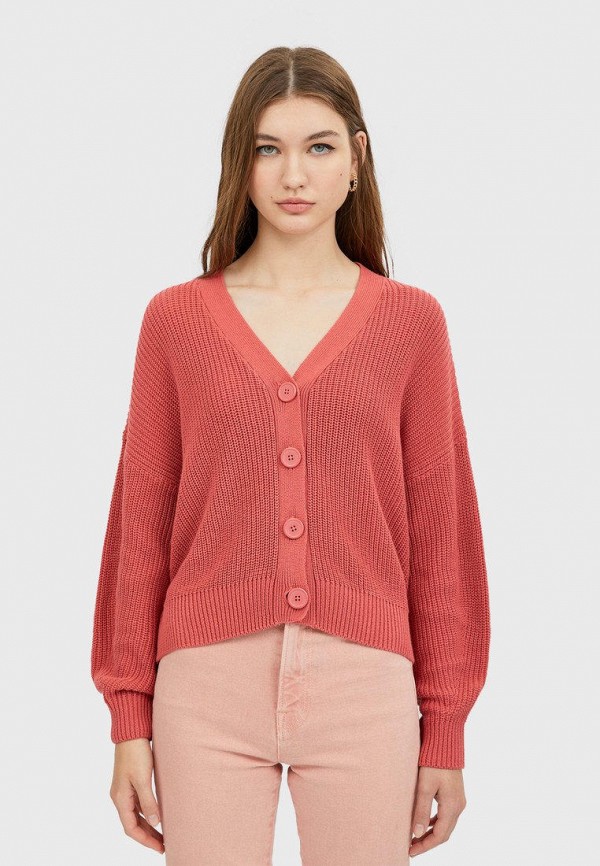

Кардиган Stradivarius, Розовый