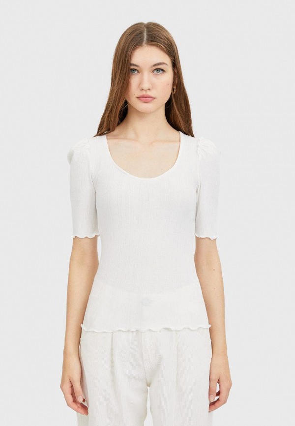

Футболка Stradivarius, Белый