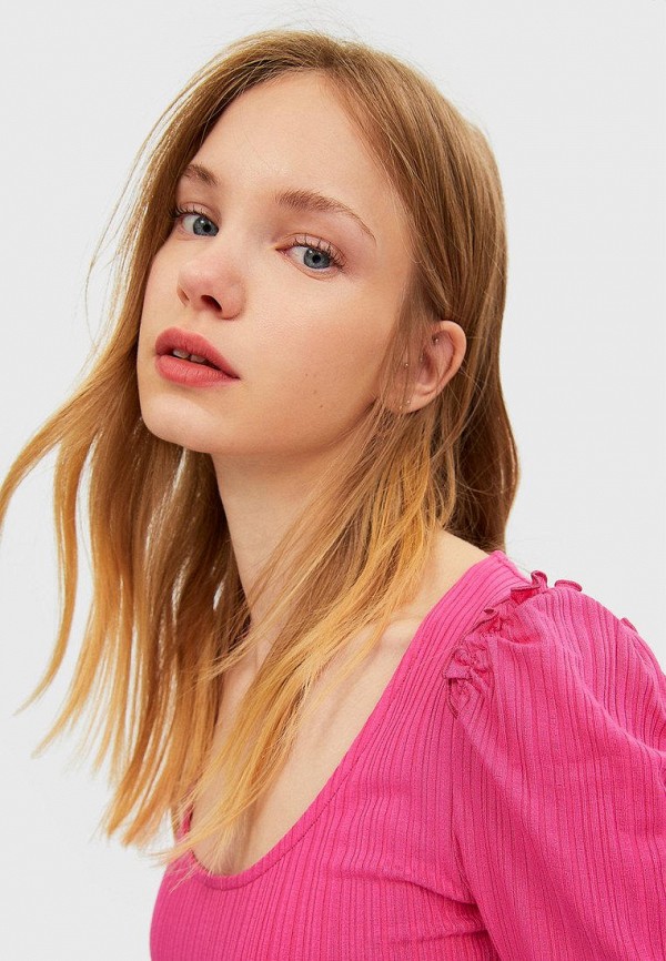 

Футболка Stradivarius, Розовый