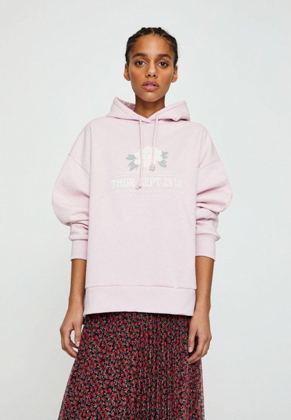 

Худи Pull&Bear, Розовый