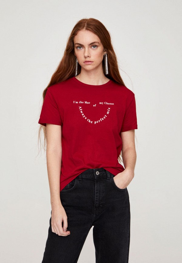 

Футболка Pull&Bear, Бордовый
