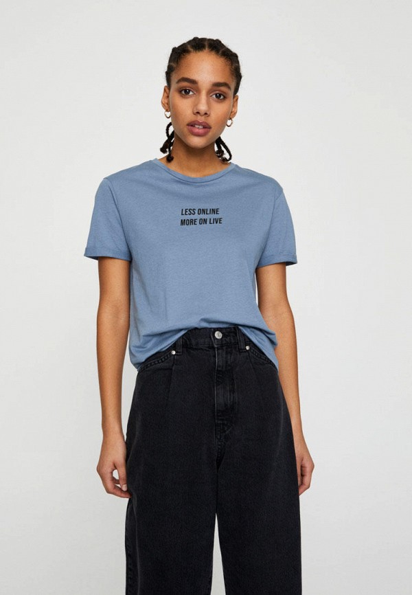 

Футболка Pull&Bear, Синий