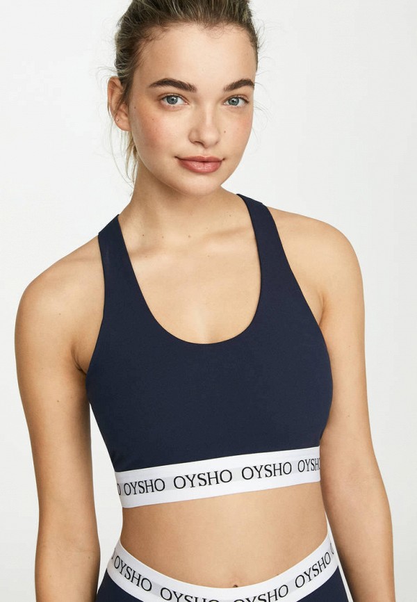 

Топ спортивный Oysho_Sport, Синий