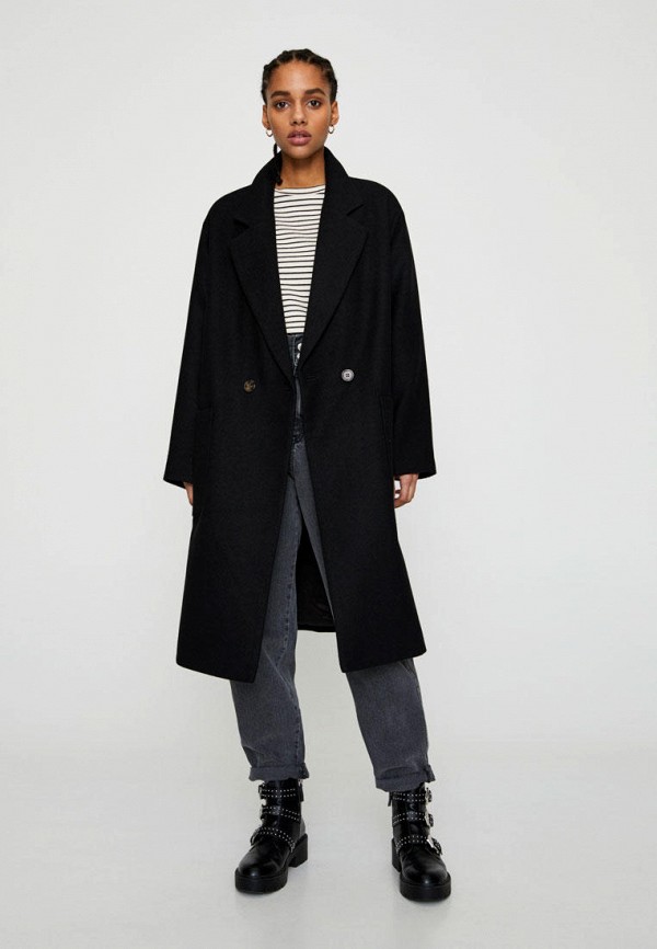 

Пальто Pull&Bear, Черный