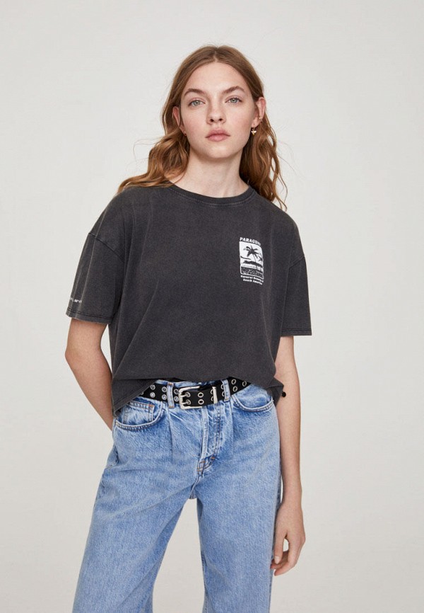 

Футболка Pull&Bear, Серый