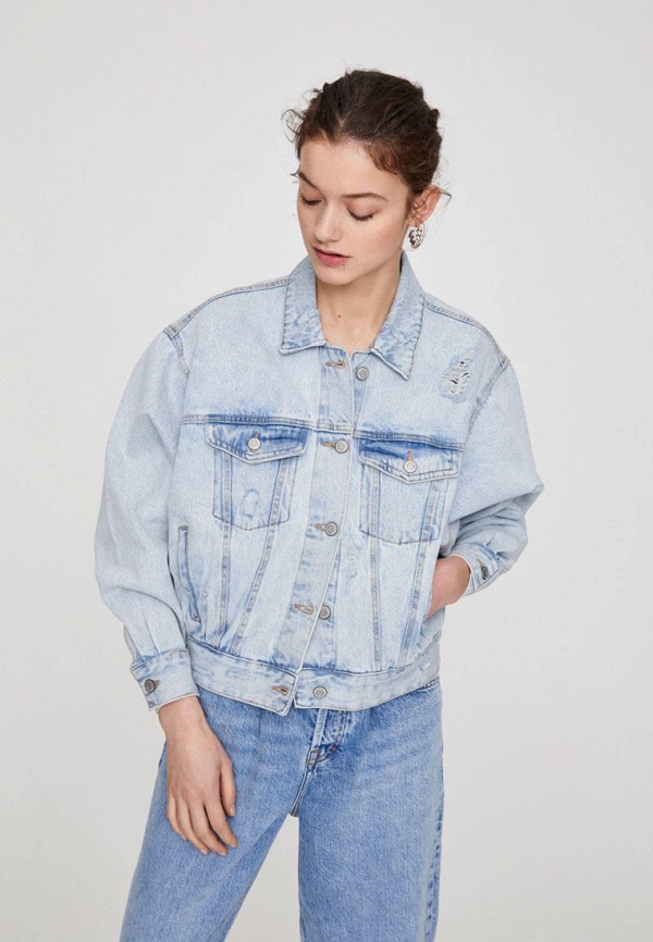 

Куртка джинсовая Pull&Bear, Голубой