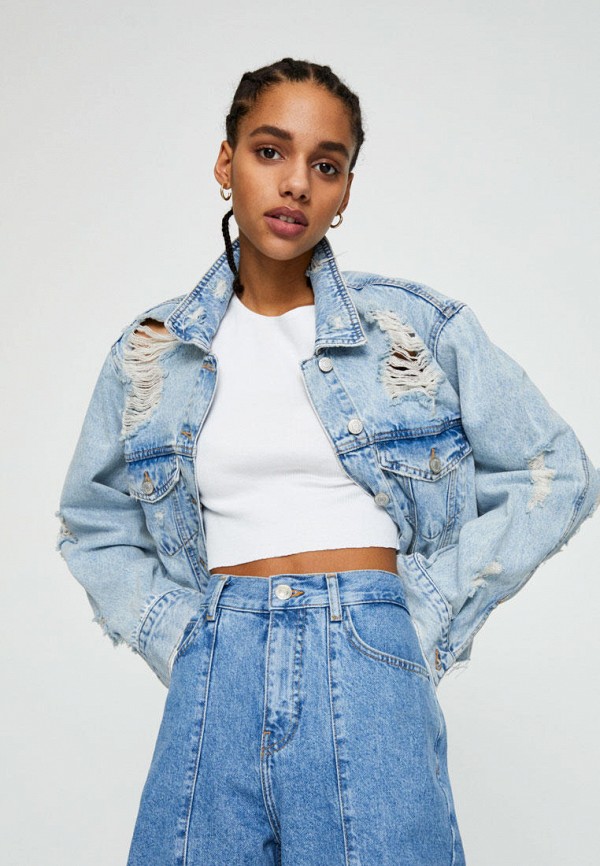 

Куртка джинсовая Pull&Bear, Голубой, Join Life