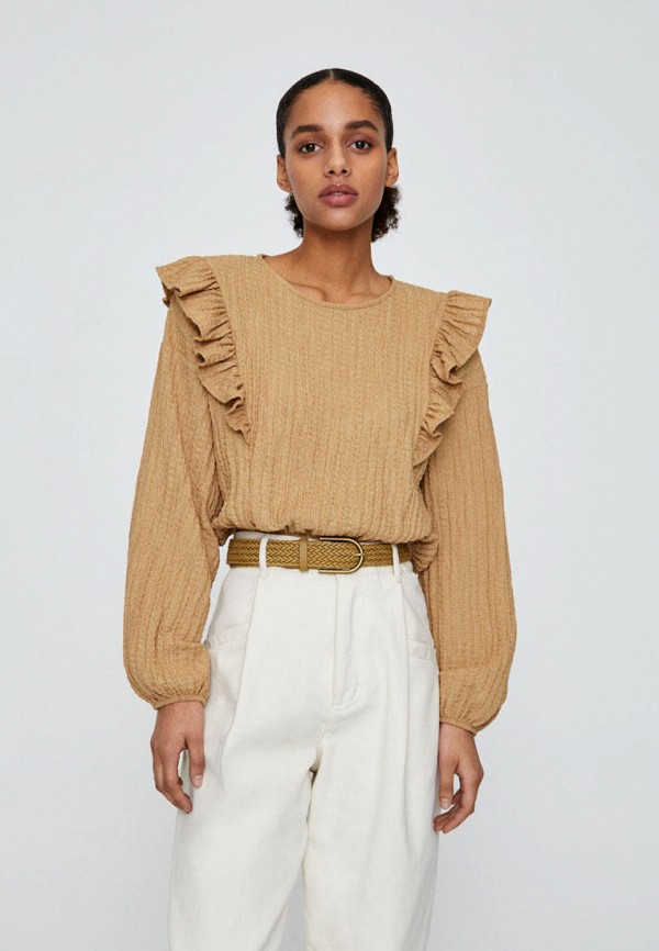 

Блуза Pull&Bear, Коричневый