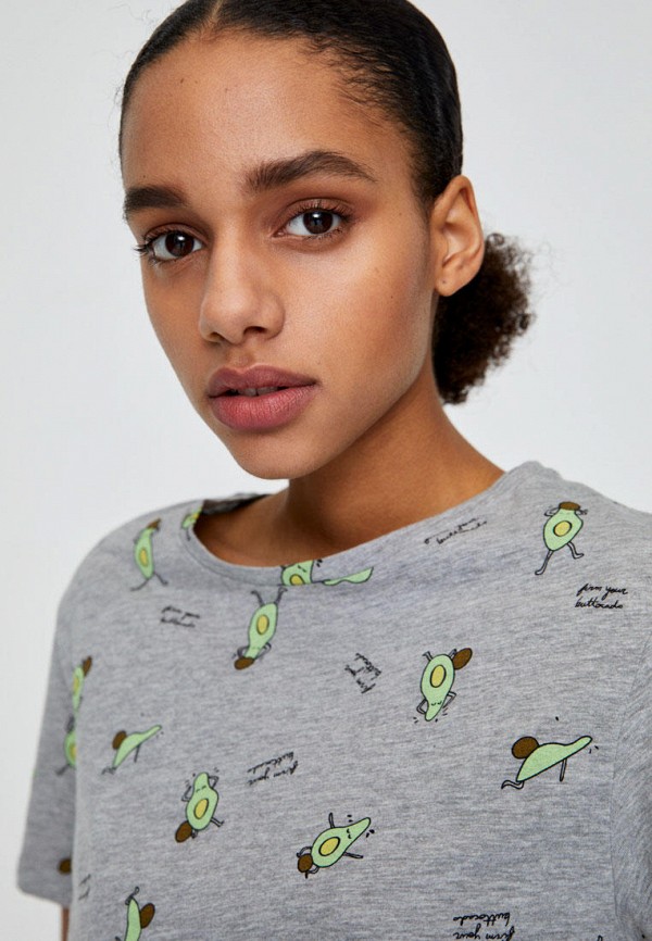 

Футболка Pull&Bear, Серый