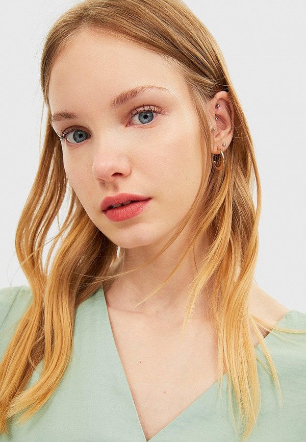 

Блуза Stradivarius, Бирюзовый