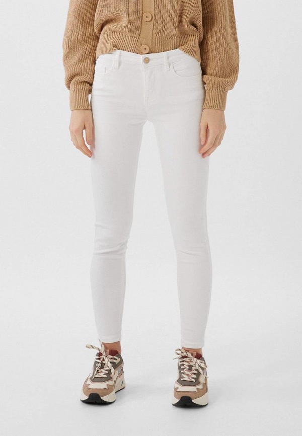 

Джинсы Stradivarius, Белый, SKINNY