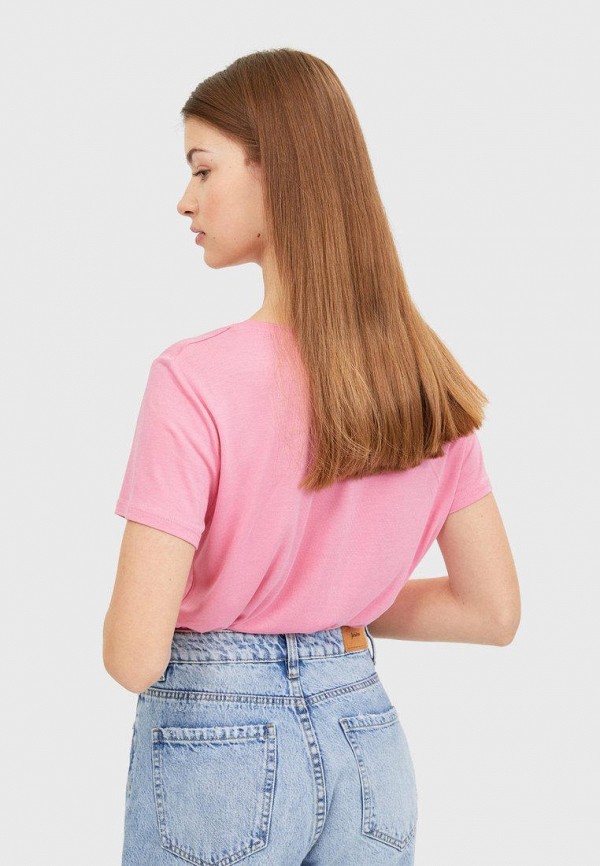 

Футболка Stradivarius, Розовый