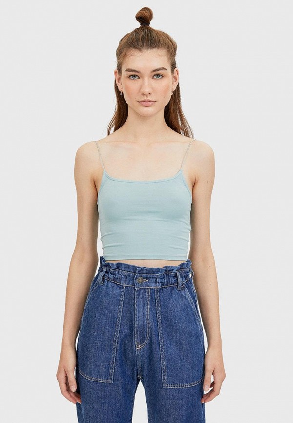 

Топ Stradivarius, Голубой