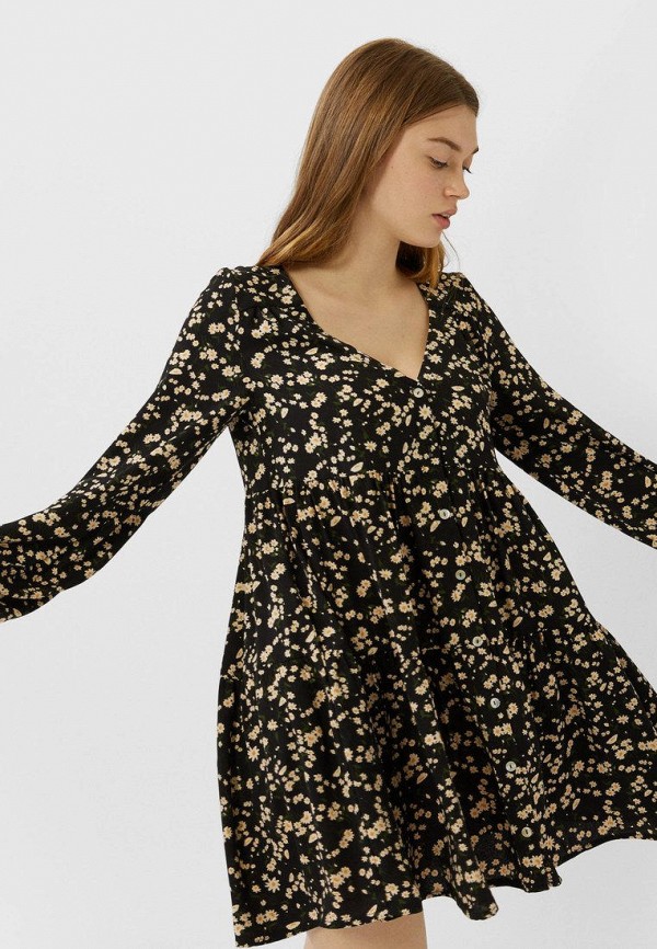 

Платье Stradivarius, Черный