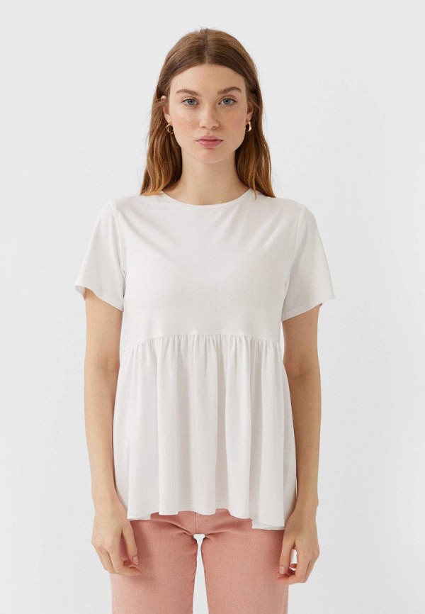

Футболка Stradivarius, Белый