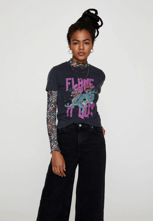

Футболка Pull&Bear, Серый