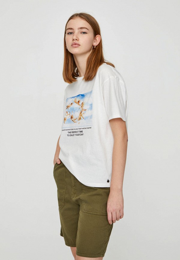 

Футболка Pull&Bear, Белый