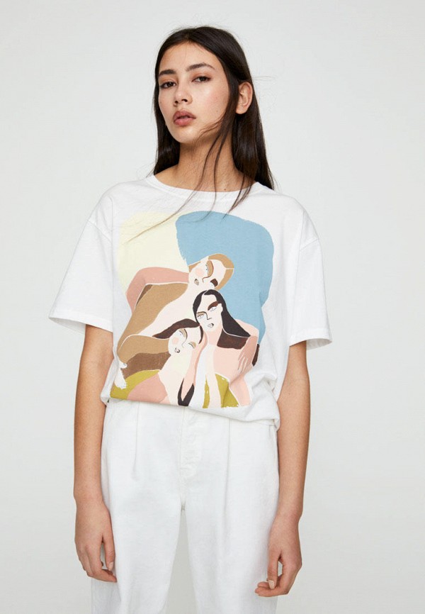 

Футболка Pull&Bear, Белый