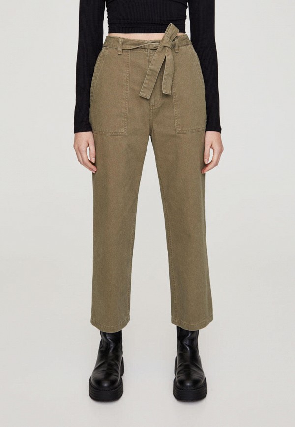 

Брюки Pull&Bear, Хаки