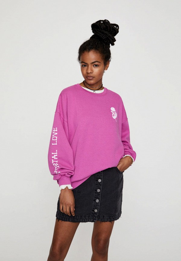 

Свитшот Pull&Bear, Розовый