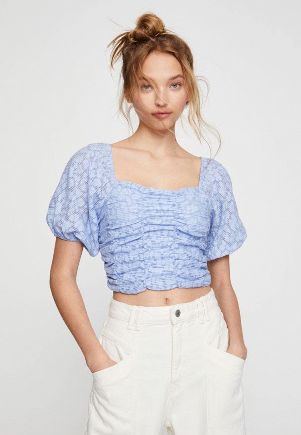 

Топ Pull&Bear, Голубой