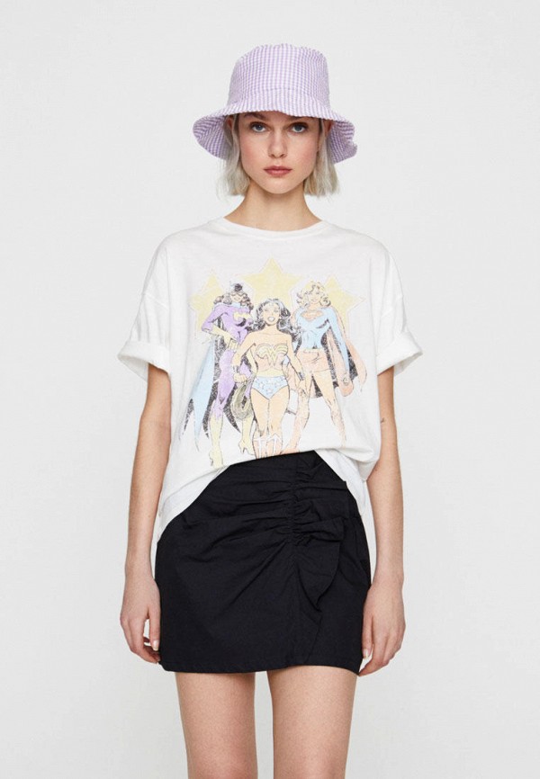 

Футболка Pull&Bear, Белый, WARNER