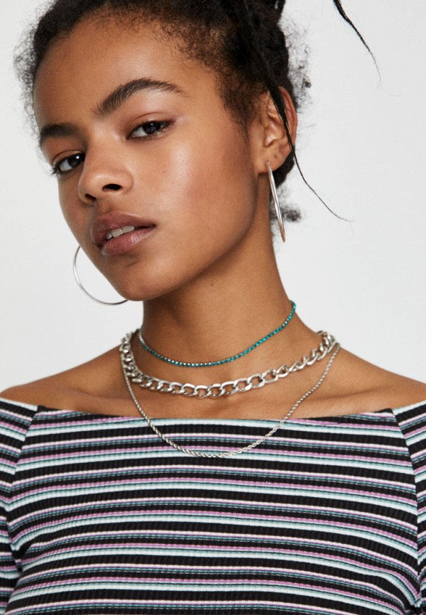 

Лонгслив Pull&Bear, Разноцветный