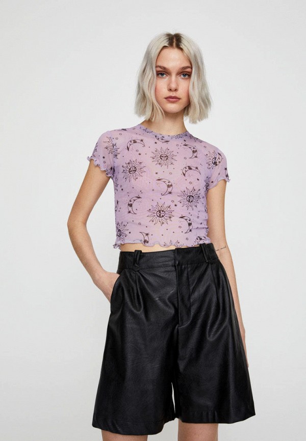 

Футболка Pull&Bear, Розовый