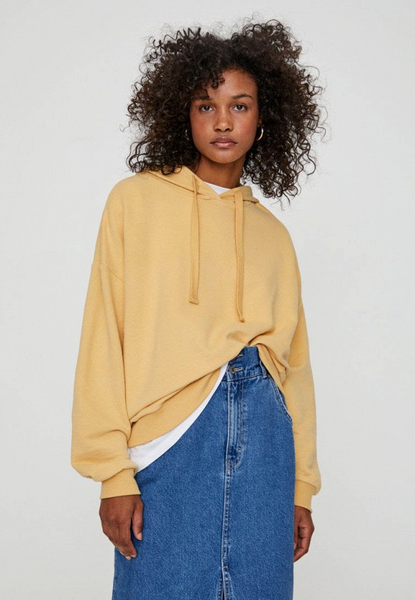 

Худи Pull&Bear, Желтый, Join Life