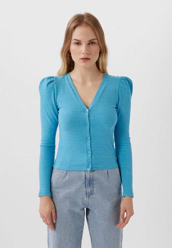 

Кардиган Stradivarius, Бирюзовый