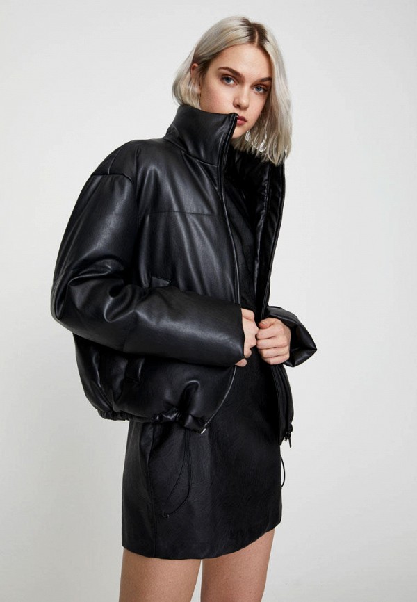 

Куртка утепленная Pull&Bear, Черный