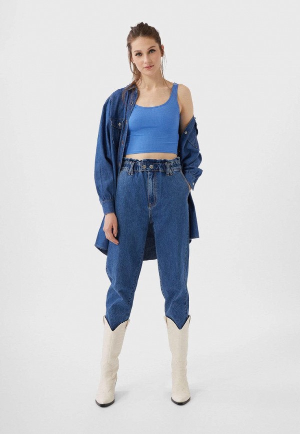 

Топ Stradivarius, Голубой