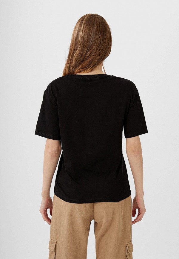 

Футболка Stradivarius, Черный