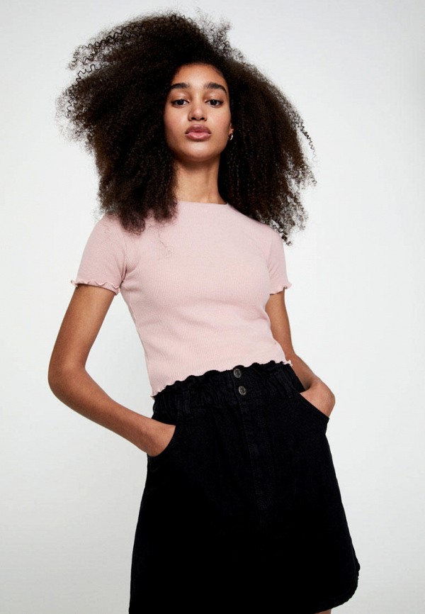 

Футболка Pull&Bear, Розовый