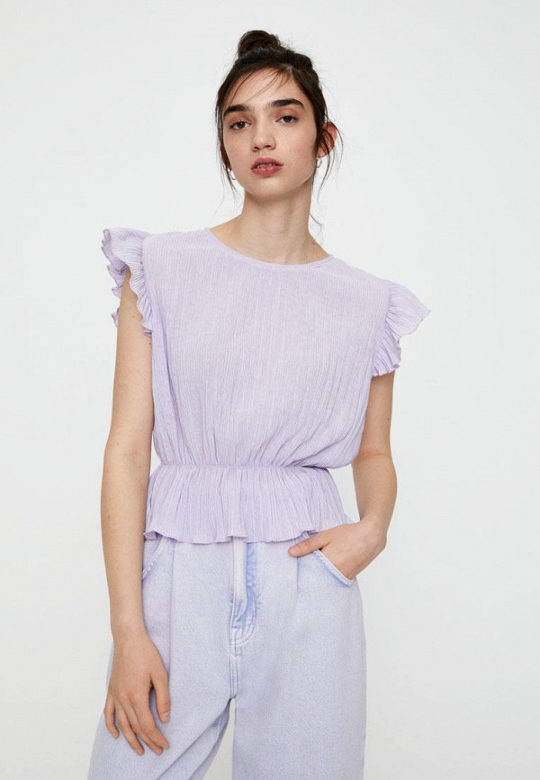 

Блуза Pull&Bear, Фиолетовый