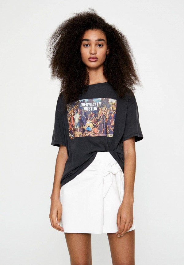 

Футболка Pull&Bear, Серый, UNIVERSAL STUDIOS