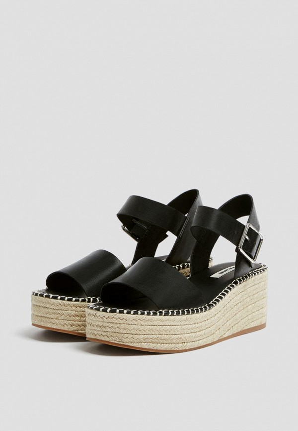 

Эспадрильи Pull&Bear, Черный