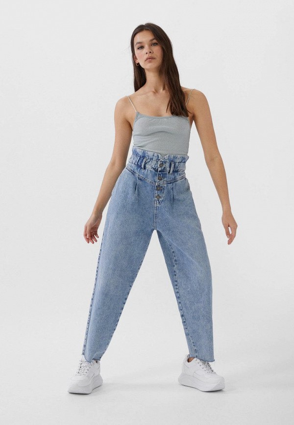 

Топ Stradivarius, Голубой