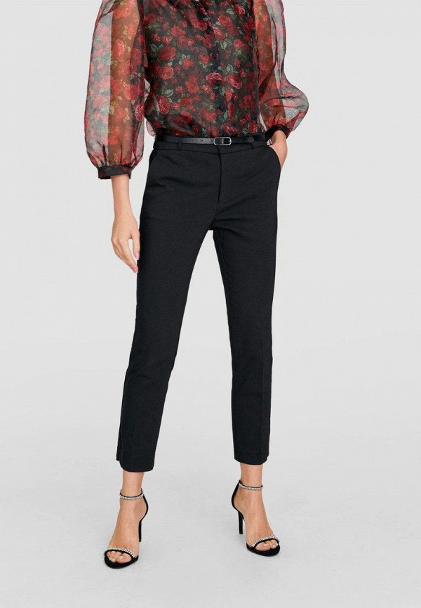 

Брюки Stradivarius, Черный