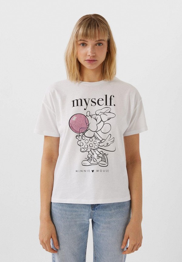 

Футболка Stradivarius, Белый