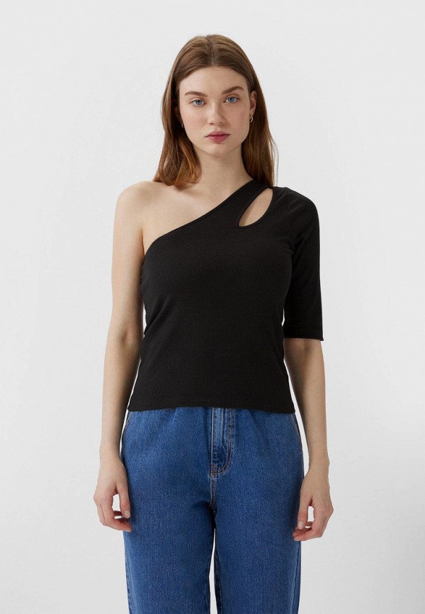 

Футболка Stradivarius, Черный