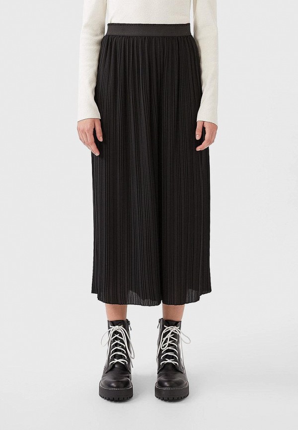 

Брюки Stradivarius, Черный