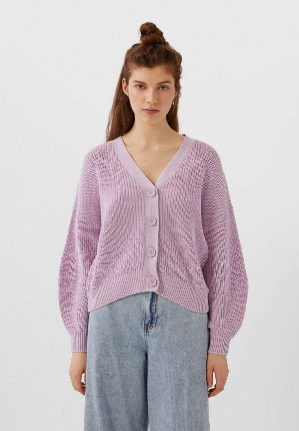 

Кардиган Stradivarius, Фиолетовый
