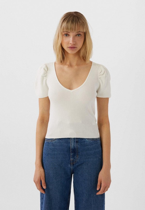 

Футболка Stradivarius, Белый