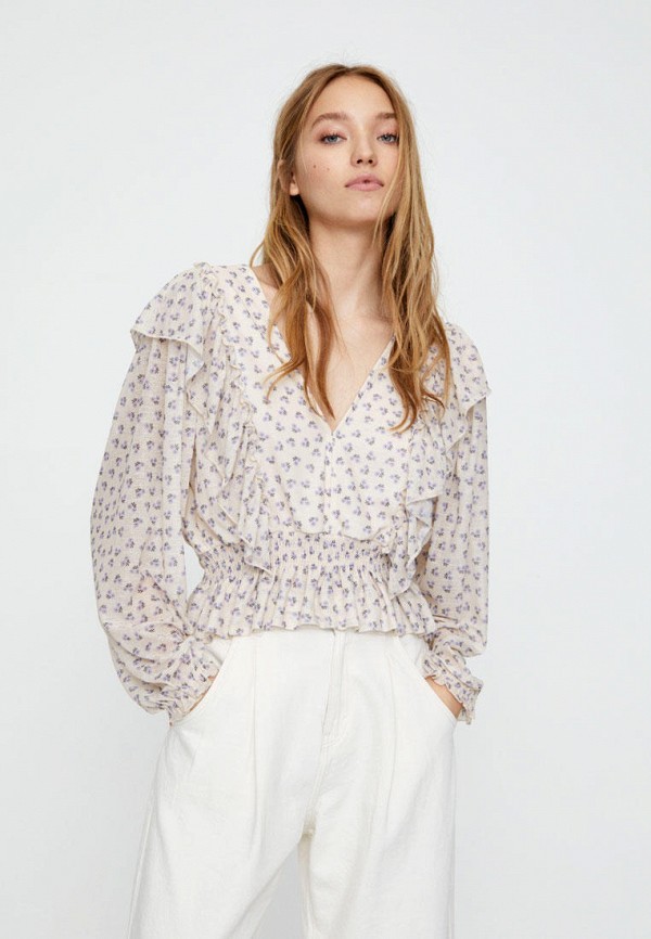 

Блуза Pull&Bear, Белый