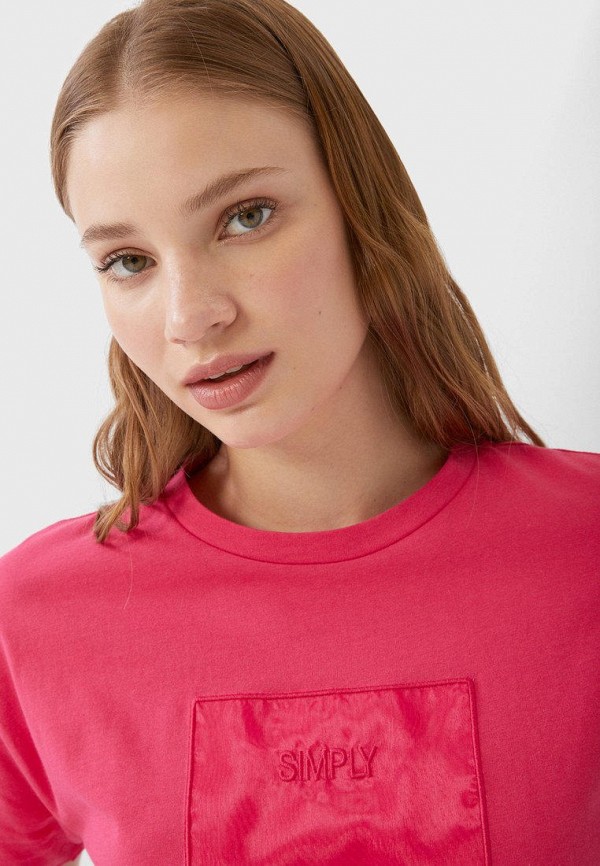 

Футболка Stradivarius, Розовый
