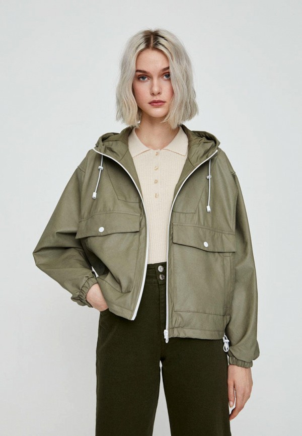 

Куртка Pull&Bear, Хаки