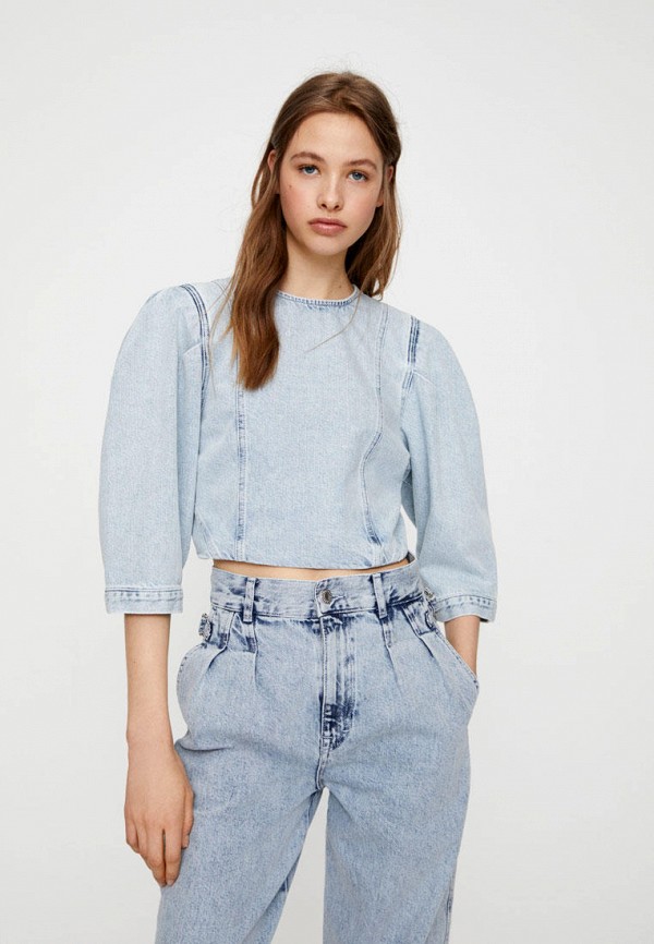 

Блуза Pull&Bear, Голубой